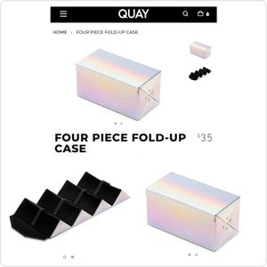 QUAY sunglasses case holds 4 pairs